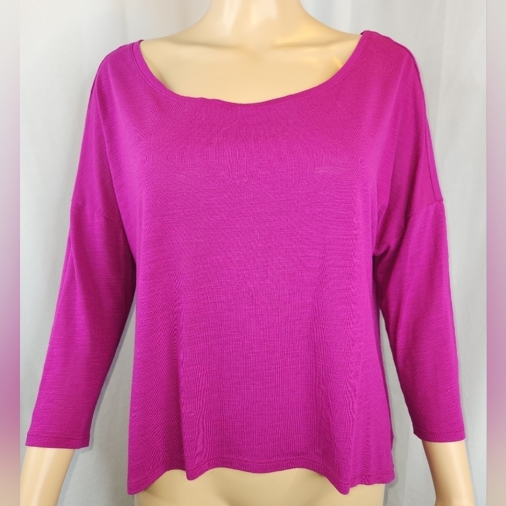 AMERICAN EAGLE OUTFITTERS 3/4 length purple tee shirt Size S